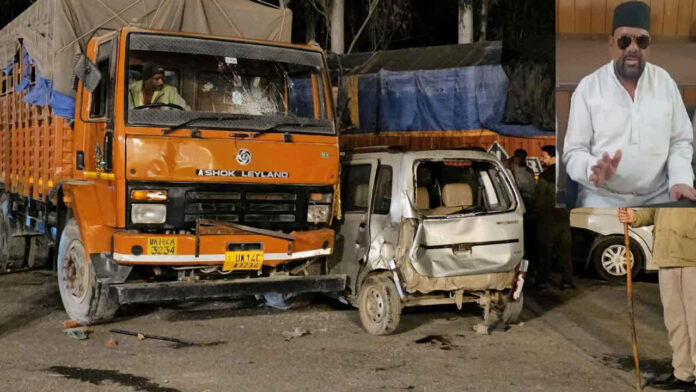 सड़क हादसे में यूकेडी नेता त्रिवेंद्र पंवार सहित 3 की मौत सड़क हादसे में यूकेडी नेता त्रिवेंद्र पंवार सहित 3 की मौत