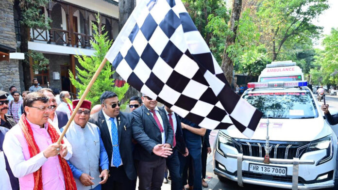 सीएम ने हिमालयी चिकित्सा सेवा का फ्लैग ऑफ किया सीएम ने हिमालयी चिकित्सा सेवा का फ्लैग ऑफ किया