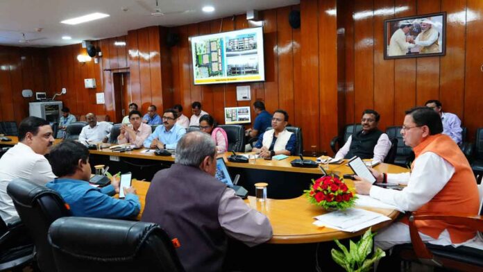 मुख्यमंत्री धामी ने लोक निर्माण विभाग की गेम चेंजर योजनाओं की समीक्षा बैठक की मुख्यमंत्री धामी ने लोक निर्माण विभाग की गेम चेंजर योजनाओं की समीक्षा बैठक की