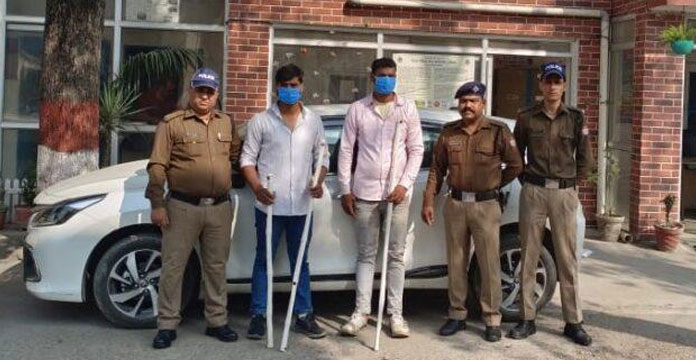 नेता से मारपीट मामले में दो सगे भाई गिरफ्तार नेता से मारपीट मामले में दो सगे भाई गिरफ्तार