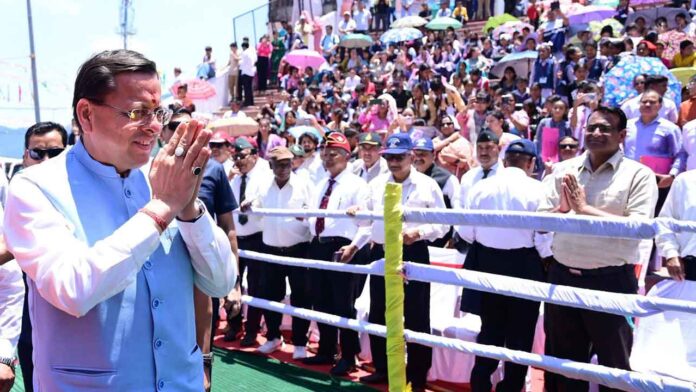 सीएम धामी ने किया कंडोलिया महोत्सव का शुभारंभ सीएम धामी ने किया कंडोलिया महोत्सव का शुभारंभ