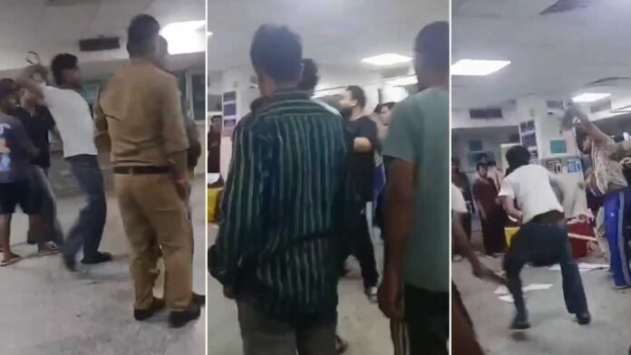 दून मेडिकल कॉलेज इमरजेंसी में दो गुटों में मारपीट दून मेडिकल कॉलेज इमरजेंसी में दो गुटों में मारपीट